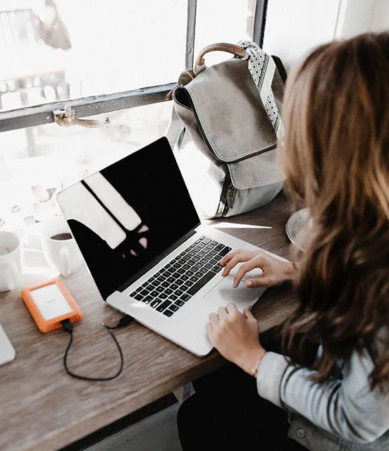 Hard drive storage for photographers
